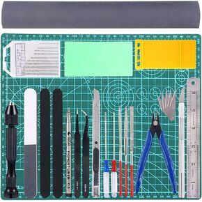 26Pcs Gundam Model Tools Kit Gunpla Tool Kit Gundam Modeler Basic Tools for Gundam Bandai Hobby Building Assembling Making in Kuwait