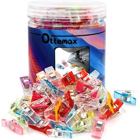 مشابك الخياطة متعددة الأغراض من أوتيماكس، عبوة من 120 قطعة، ملحقات ومستلزمات الخياطة، مشابك اللحف، ألوان متنوعة in Kuwait