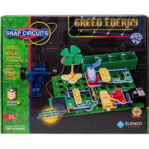 Snap Circuits Snaptricity، مجموعة استكشاف الإلكترونيات (بناء الجذع)، للأطفال بعمر 8 سنوات فما فوق in Saudi Arabia