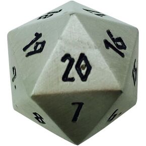 نورس مسبك المسنين Mithiral العد التنازلي 25 مللي متر معدن كامل D20 النرد الحياة عداد TCG CCG in Kuwait