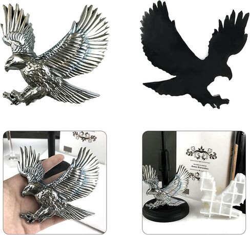 6 قطع من قوالب الراتنج ثلاثية الأبعاد، 6 أنماط من صب راتنجات الإيبوكسي مع حشوات من ورق السيليكون المجسم لإضافة عمل فني ثلاثي الأبعاد بالليزر في الراتنج، وشمع الختم، والشوكولاتة، والحلوى، إلخ. in Kuwait