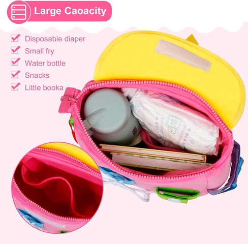 Busy Board - Toddler Backpack with Buckles and Learning Activity Toys - Develop Fine Motor Skills and Basic Life Skills - Learn to Tie Shoes - Children's Travel Toy in Saudi Arabia