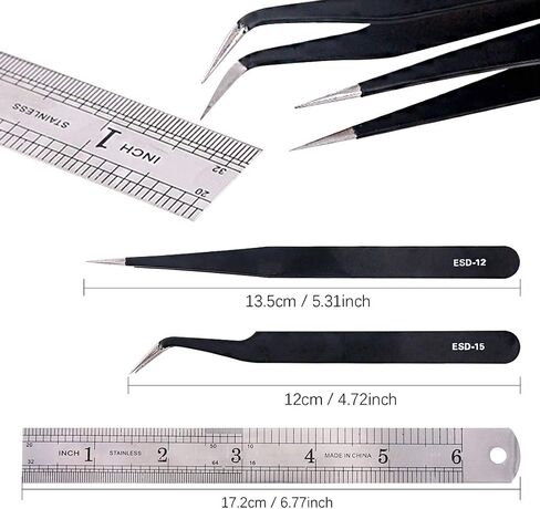Keadic 29Pcs Gundam Modeler Basic Tools Craft Set with a Plastic Case and Bag for Hobby Model Assemble Building in Saudi Arabia