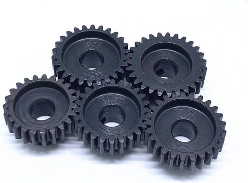 KingVal استبدال 5 قطعة M1 8 مللي متر 23T 24T 25T 26T 27T ترس المحرك الصلب متوافق مع 1/5 RC سيارة نحى فرش السيارات in Kuwait