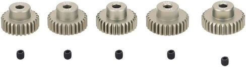 KingVal Replacement 5PCS 48DP 3.175mm 16T 17T 18T 19T 20T Aluminium Pinion Motor Gear Compatible with 1/10 RC Car Brushed Brushless Motor in Kuwait