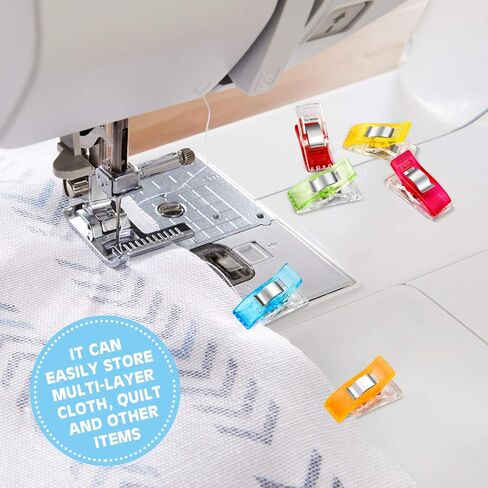 مشابك الخياطة متعددة الأغراض من أوتيماكس، عبوة من 120 قطعة، ملحقات ومستلزمات الخياطة، مشابك اللحف، ألوان متنوعة in Kuwait