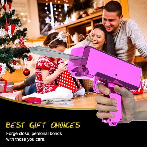 مسدس مسدس المال - مسدس مدفع نقدي من جوسيل، مسدس لعبة مطر، مسدس نقدي محمول باليد لمستلزمات حفلات أفلام الألعاب in Kuwait