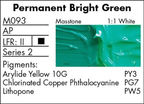 Grumbacher Max Water Miscible Oil Paint, 37ml/1.25 oz, Chromium Oxide Green Opaque in Kuwait