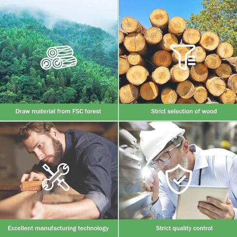 حامل الفن تومونز للأطفال، حامل فني خشبي قابل للتعديل للأطفال مع لوح مسح جاف، سبورة، لفة ورق وإكسسوارات in Kuwait