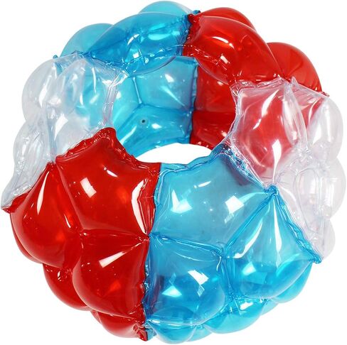 2 Pack-bumpers, bounce ball for Kids, sumo/grass ball for child outdoor team gaming play for 3-12 ages (60 cm, blue+red) in Kuwait