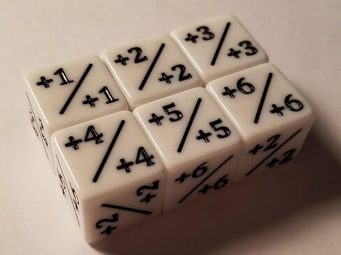 10x عداد & الولاء 1-6 نرد للسحر: التجميع والألعاب الأخرى / CCG MTG in Kuwait