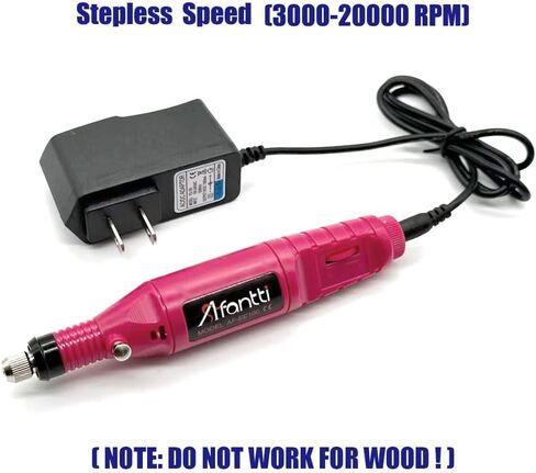 Afantti Micro Corded Electric Engraver Pen Tool Mini DIY Engraving Machine Kit for Metal Glass Ceramic Plastic Jewelry with | Scriber | 30 Bits | 8 Stencils | in Kuwait