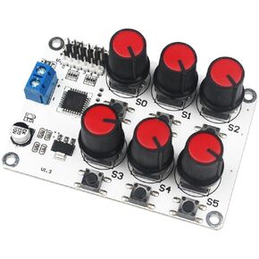 RC Digital Servo Tester 6 Channels Motor Servo Controller Centering Tool with Over-Current Protection & 2 Control Modes for RC Car Airplane Robots Tester Tool in Saudi Arabia