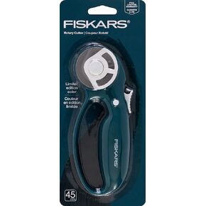 Fiskars Classic Loop Handle Pnk Rotary Cutter 45mm, White/Blue in Saudi Arabia