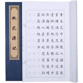 IZEO Chinese Calligraphy Paper Book Calligraphy Handwriting Book Brush Exercises Book (Tao Hua Yuan Ji) in Saudi Arabia
