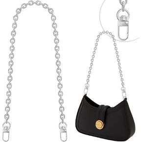 4 Pcs Different Size Purse Chain Strap Cross body Chain Strap Replacement Chain for Handbag Shoulder Bag Purse(15.7/23.6/31.5/47.2 Inches-O chain 0.28 Inch, Gold) in Saudi Arabia
