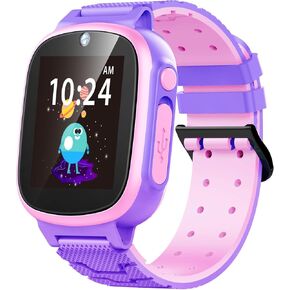 Nikuku Kids Watch Gift for Boys Ages 8-10 Smart Watches HD Touch Screen with 20 Puzzle Games Camera Video Music Alarm Calculator, Birthday Toys for 4 5 6 7 8 9 10 Year Old(Blue)