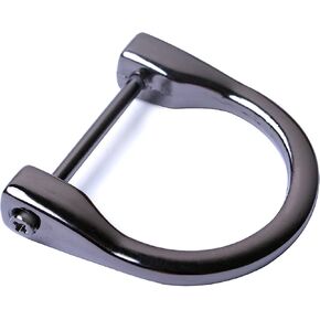 Bobeey 4pcs 1 inch D-Rings Horseshoe Shape D Ring,U Shape D Rings,Screw in Shackle Horseshoe Shape D Ring DIY Leather Craft Purse Keychain Accessories BBC6 (1'', Antique Bronze) … in Kuwait