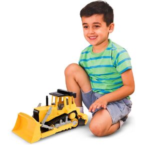 Driven by Battat – Midrange 1/16 Scale – Bulldozer Toy – Construction Truck Toy with Realistic Engine Sound & Multiple Moving Parts – Car Toy Gift for Boys & Girls Age 3+ in Kuwait