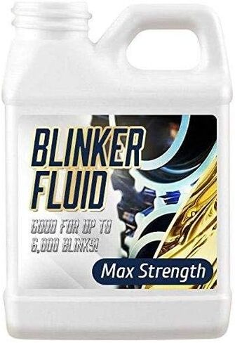 Blinker Fluid-Hand HELD Version-Hilarious Gag Gift-Stocking Stuffer-Car Prank-8 oz Empty Bottle in Saudi Arabia