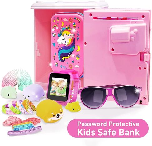 JUNEU Unicorn Piggy Bank for Kids - Electronic Musical Money Bank for Girls in Kuwait