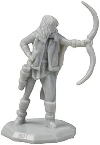 Monster Protectors 8 Unpainted Fantasy Bandit Mini Figures- All Unique Designs- 1" Hex-Sized Compatible with DND Dungeons and Dragons & Pathfinder and All RPG Tabletop Games in Saudi Arabia
