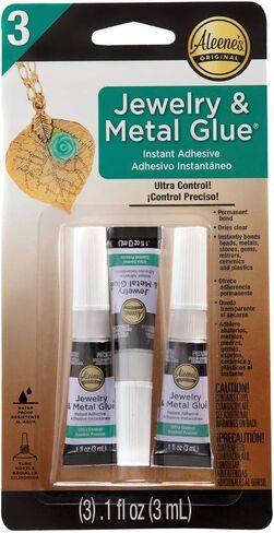 Aleene's 94830 Jewelry & Metal Glue 3/Pkg, 1oz in Saudi Arabia