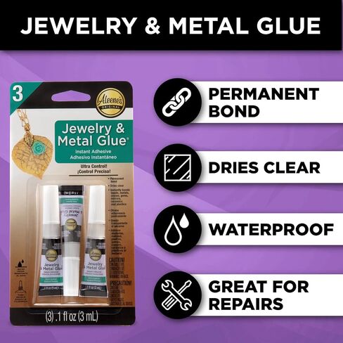 Aleene's 94830 Jewelry & Metal Glue 3/Pkg, 1oz in Saudi Arabia