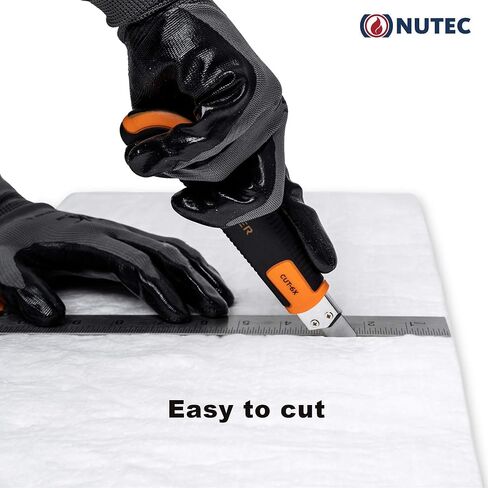 Nutec MaxWool Ceramic Fiber Insulating Blanket, 1" x 12" x 24", High Temperature 2400F, Durable, Lightweight, 6# Density in Saudi Arabia