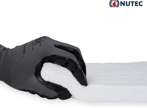 Nutec MaxWool Ceramic Fiber Insulating Blanket, 1" x 12" x 24", High Temperature 2400F, Durable, Lightweight, 6# Density in Saudi Arabia