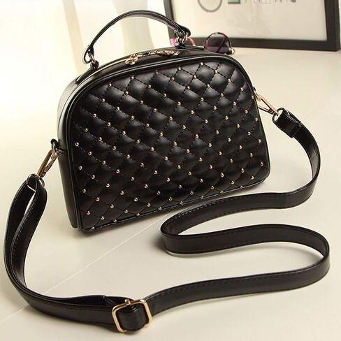 Replacement Adjustable Leather Shoulder Strap with Metal Swivel Hooks for Crossbody Bag Briefcase Messenger Bag Shoulder Bag Purse Making -2 cm Width (Black) in Kuwait