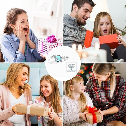 خاتم ابنة هاري وهنري هدايا لابنتي تململ خاتم القلق مجوهرات هدايا للبنات المراهقات هدايا عيد الميلاد 2023 in Kuwait