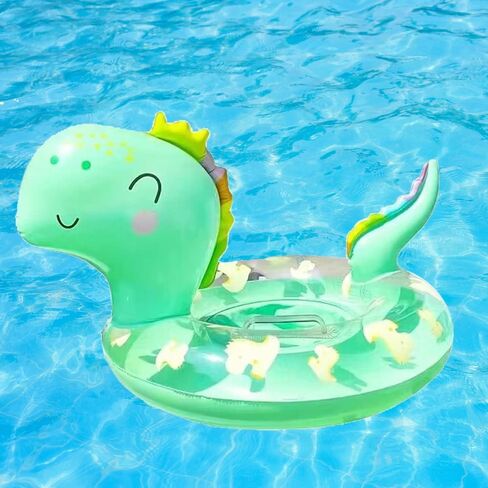 AIYUENCICI Baby Swimming Float, Inflatable Floatie Raft with Handle Safety Seat, Children Waist Float Ring Kids Water Bathtub Beach Party Toys, Toddler Swim Ring Over 6 Months in Kuwait