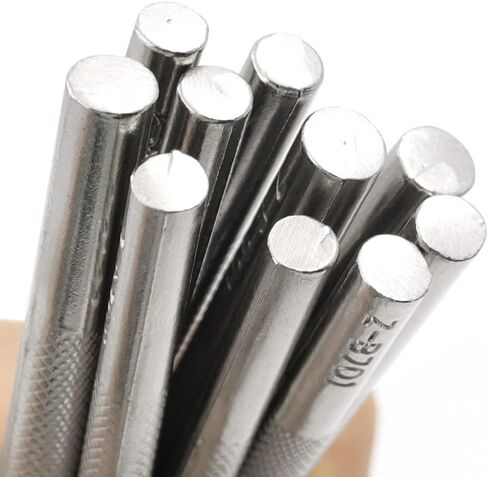 20 قطعة من أدوات جلدية من SKYZONAL مجموعة صنع سرج العمل نحت طوابع حرفية لكمة أعمال يدوية جلدية ذاتية الصنع in Kuwait