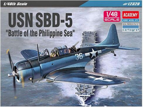 مجموعة نماذج هابي أكاديمي للهوايات 1/48 USN SBD-5 in Saudi Arabia