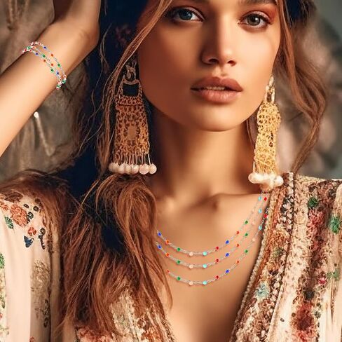 سلسلة ربط من الفولاذ المقاوم للصدأ على شكل قلب مسطح بطول 52.5 قدم من الذهب والفضة من الفولاذ المقاوم للصدأ سلسلة مجوهرات دائمة وصلة سلسلة مجوهرات مسطحة لصناعة المجوهرات المصنوعة من السوار للنساء (ذهبي وفضي، 52.5 قدم) in Kuwait