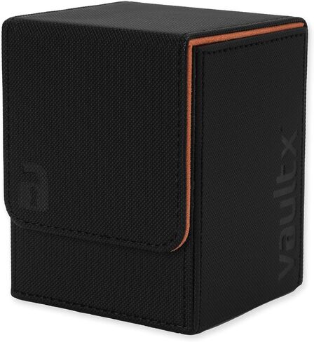 Vault X Premium Exo-Tec Trading Card Deck Box - Large Size for 80+ Sleeved Cards - PVC Free Card Holder for TCG (Electric Green) in Kuwait
