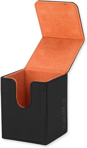 Vault X Premium Exo-Tec Trading Card Deck Box - Large Size for 80+ Sleeved Cards - PVC Free Card Holder for TCG (Electric Green) in Kuwait