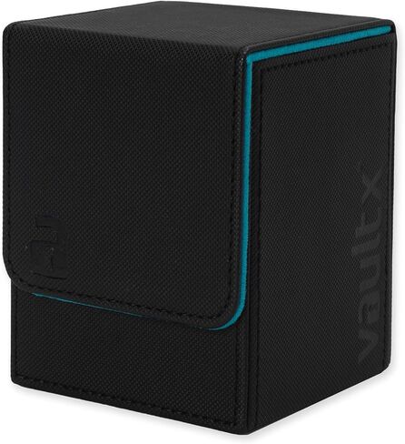 Vault X Premium Exo-Tec Trading Card Deck Box - Large Size for 80+ Sleeved Cards - PVC Free Card Holder for TCG (Electric Green) in Kuwait