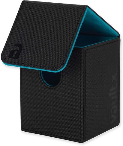 Vault X Premium Exo-Tec Trading Card Deck Box - Large Size for 80+ Sleeved Cards - PVC Free Card Holder for TCG (Electric Green) in Kuwait