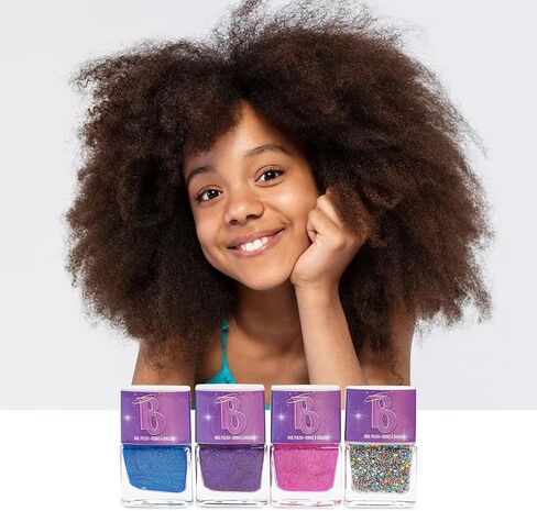 براتز - مجموعة مكياج تاونلي جيرل ترين كيس لمستحضرات التجميل تتضمن ملمع شفاه وملمع للعين وفرشاة وطلاء أظافر وإكسسوارات والمزيد! للفتيات، للأعمار من 16 عامًا فما فوق، مثالية للحفلات وحفلات النوم والتجميل in Kuwait