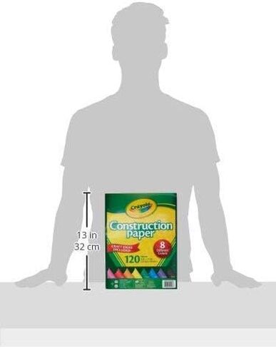 Crayola Construction Paper, 120 Sheets in Saudi Arabia
