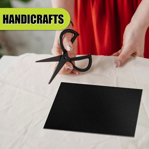 Rcybeo 20 Pcs Book Board, Binders Board Chipboard Designer Bookboard Kraft Heavy Duty Chipboard Sheets Bookbinding Supplies for Book Binding Cover (Black, 11 x 8.5 Inch 50PT) in Kuwait