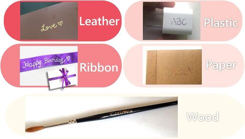 Hot Foil Embossing Stamping Pen with 6 Rolls Hot Foil Papers, USB Powered (with 4 Nibs) (Blue) in Kuwait
