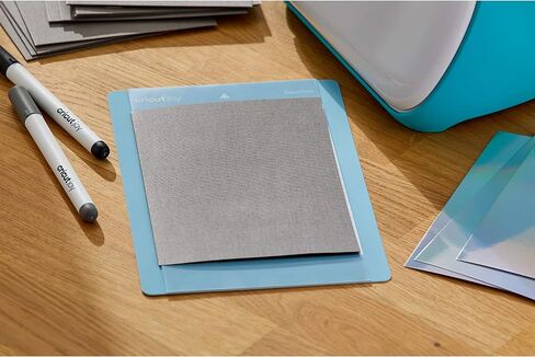 Cricut Joy Insert Large, Gray/Silver Holographic Cards in Saudi Arabia