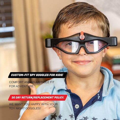 ArmoGear Night Vision Goggles for Kids | Spy Gear Gadgets | Kids Camping Gear Spy Glasses with Built-in LED Headlight | Adjustable Kids Spy Toy Heat Vision Goggles in Kuwait