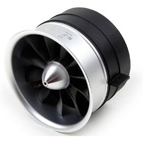 HSDJETS 120mm EDF Semimetallic Electric Ducted Fan 12S 640KV 8.6KG Thrust for Rc Airplane