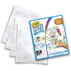 Crayola Color Wonder Mess Free Coloring, Blank Coloring 30 Pages, Gifts for Toddlers, Ages 3, 4, 5 in Saudi Arabia