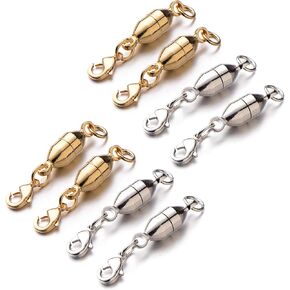 Zpsolution Locking Magnetic Jewelry Clasp, Gold and Silver in Saudi Arabia