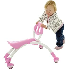 Pewi Walking Ride On Toy - From Baby Walker to Toddler Ride On for Ages 9 Months to 3 Years Old